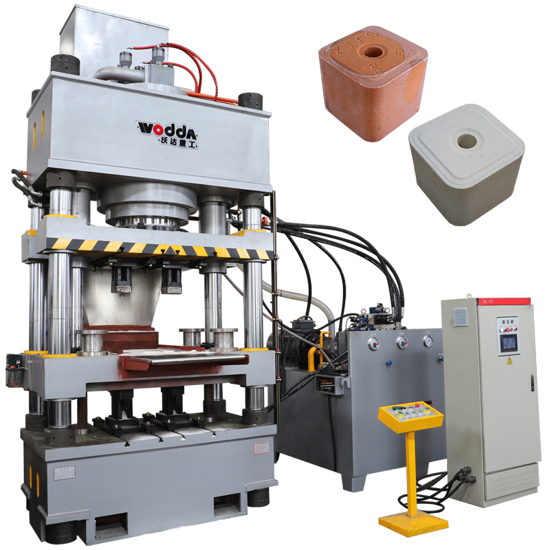 第四代牛羊舔磚液壓機(jī)